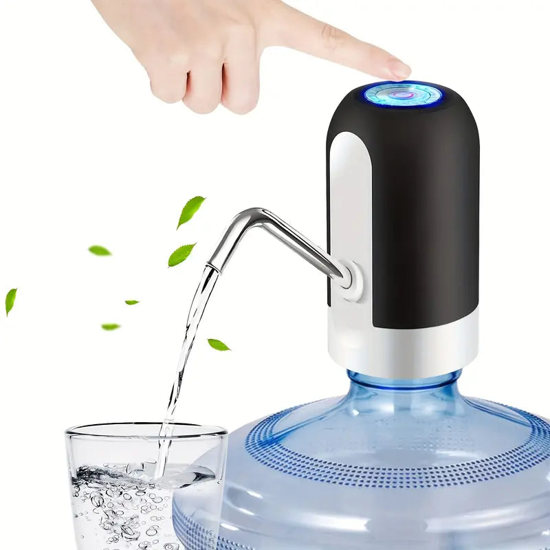 Rechargeable Automatic Water Dispenser Pump, Water Bottle Pump dispenser USB Charging Drinking mini Portable Electric dispenser pump for house and office, etc.
