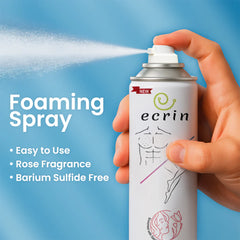 New Ecrin Hair Removal Foaming Spray - Advance Formula with Refreshing Fragrance (200ml)
