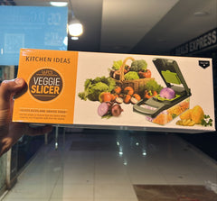 Vegetable Chopper, 16-in-1 Multifunctional Food Chopper, 8 Blades Vegetable Slicer, Onion Chopper Vegetable Cutter & Adjustable Veggie Slicer, Potato Dicer Chopper, Container for Salad Garlic | Grey Shopcify