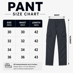 Zinc Blue Baggy 5 Pocket Trousers – Female