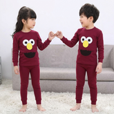 Mahroon Cute Printed Kidswear