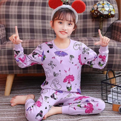 NEW PURPEL LOVE CUTE PRINT Printed Kids Wear
