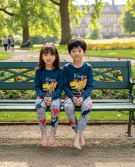 KING DINO PRINTED KIDS WEAR