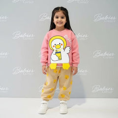 PINK DUCK KIDS WINTER PANEL TRACKSUIT