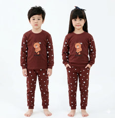 Brown Star Bear Kids Wear 