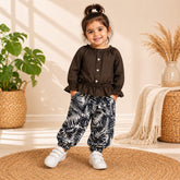 BROWN LITTLE CROWN STYLE SET