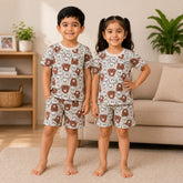 Adorable Teddy Bear Matching Twin Set for Boys & Girls