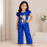 BLUE CUTE CHOICE PRINTED KIDS WEAR