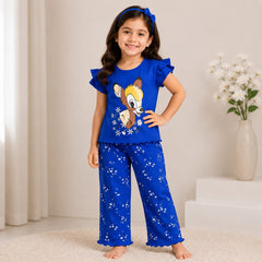 BLUE CUTE CHOICE PRINTED KIDS WEAR