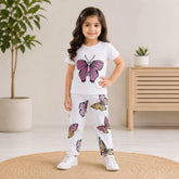 GIRL WHITE FLOWER SET
