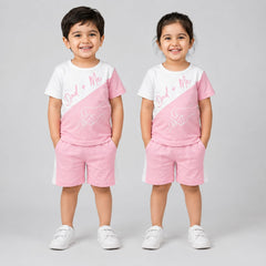 Dad+Me Printed 2-Piece T-Shirt & Shorts Set