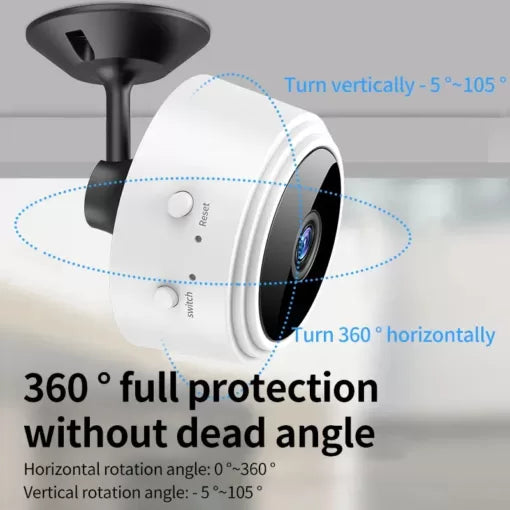 A9 Mini Security Surveillance Camera | Wifi Recorder Hd Video Home Camcorder Night Vision Shopcify