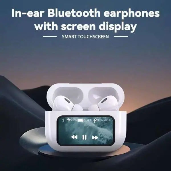 A9 Pro LCD Touch Screen Earbuds - (IMPORTED) Shopcify