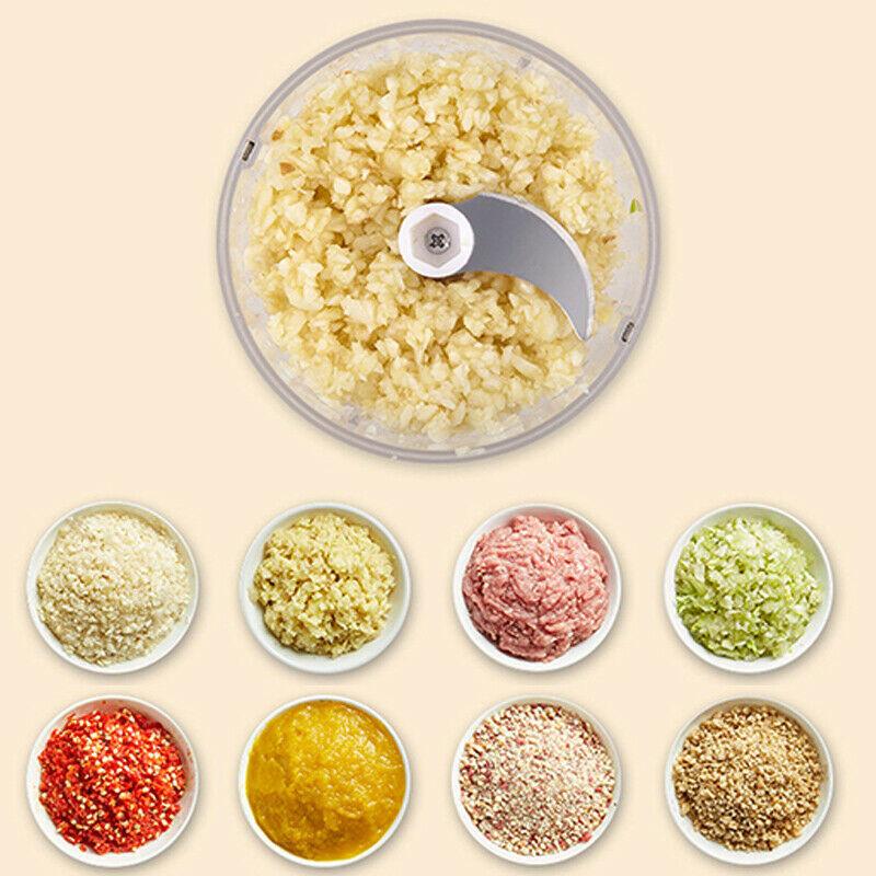 Single Jar Chopper 100 ml + 250 ml Rechargeable and Wireless Double Bowl Chopper