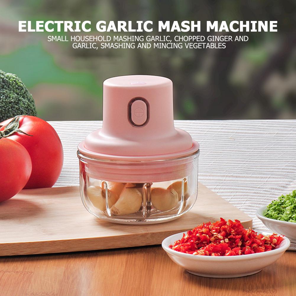 Single Jar Chopper 100 ml + 250 ml Rechargeable and Wireless Double Bowl Chopper
