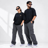 Cargo Jeans Gray – Unisex