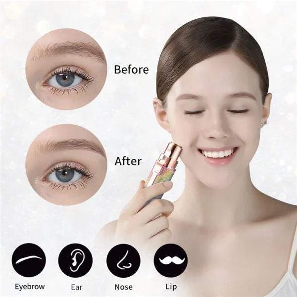 Blawless Rechargeable 2 in 1 Eyebrow Trimmer