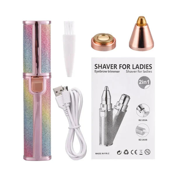 Blawless Rechargeable 2 in 1 Eyebrow Trimmer
