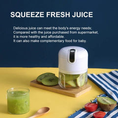 New Mini Electric Food Chopper Multifunctional Portable Cordless Garlic Ginger Food Processor(random Color ) Shopcify