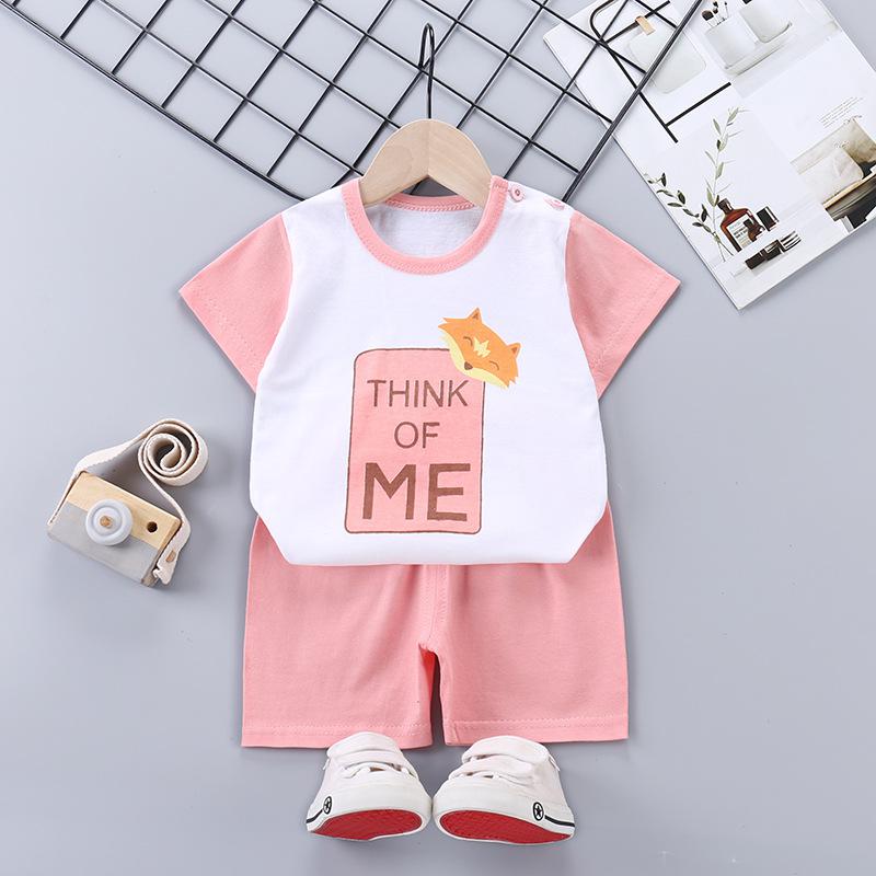THINK OF ME PRINTED SHORT SLEEVE KIDS WEAR