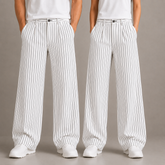 Baggy 4-Pocket Striped Pants – Unisex