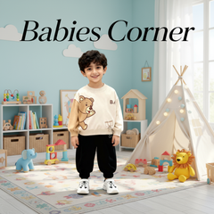 CUTE TADDY BEAR KIDS WINTER PANEL TRACKSUIT