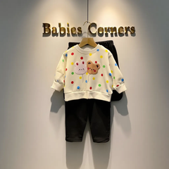 MULTY DOTS  KIDS WINTER PANEL TRACKSUIT