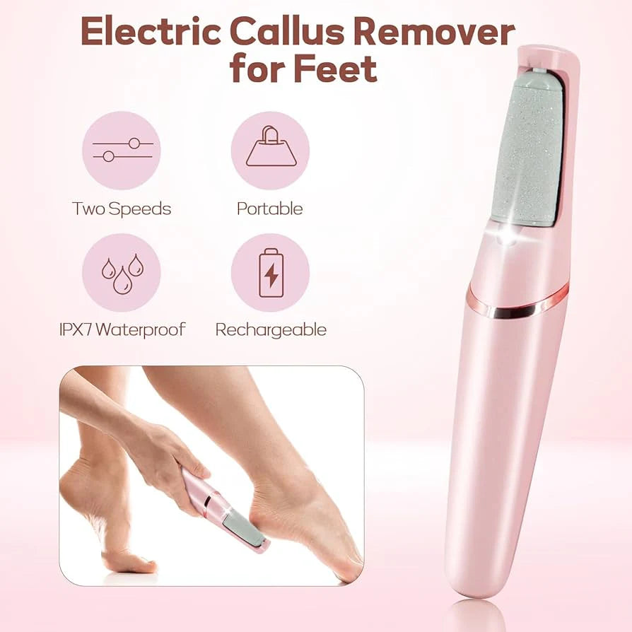Electric Foot Callus Remover – Pedicure File for Cracked Heels