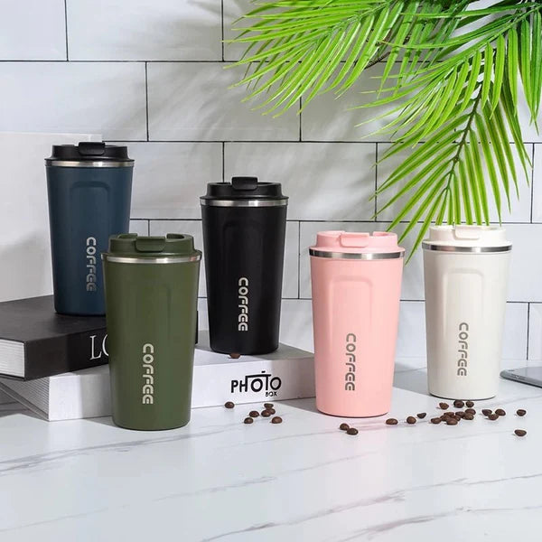 Smart Thermal Coffee Mug LED Temperature Display Insulated [random colour]