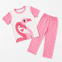 PINK DOUBLE DUCKLIN SHIRT KIDS WEAR