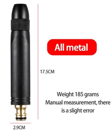 High Quality Metal Body Black Nozzle