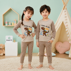 DINO ROOR PRINTED KIDS WEAR