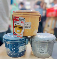 Double Layer Tiffon Lunch Box/Food Carrier (Mix/Random color) Shopcify