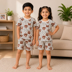 Adorable Teddy Bear Matching Twin Set for Boys & Girls