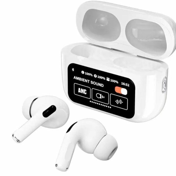 A9 Pro LCD Touch Screen Earbuds - (IMPORTED)