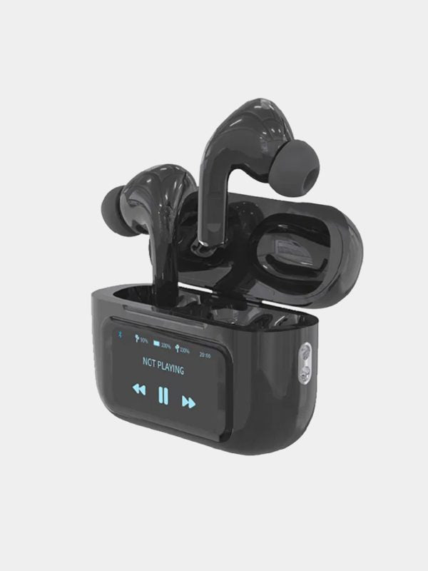 A9 Pro LCD Touch Screen Earbuds - (IMPORTED)