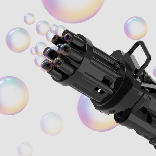 Automatic Bubble Gun 8 Holes For Kids | Water Gatling Play Gun For Boys & Girls (random Color)