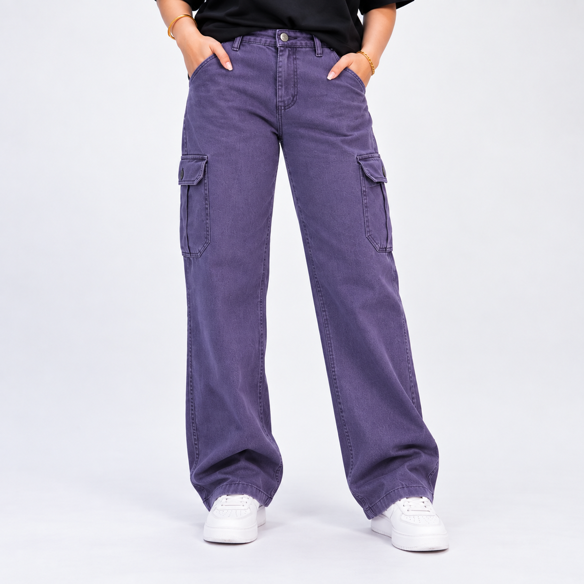 Cargo Jeans Rust  – Female