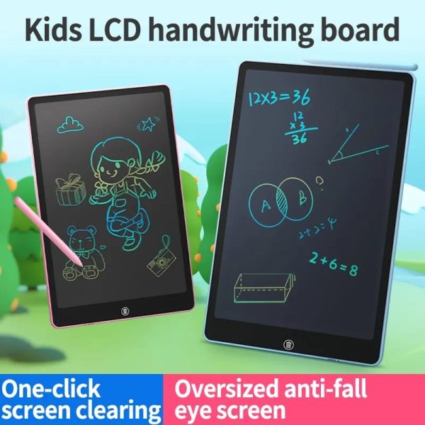 12 Inch Writing Pad Lcd Tablet For Kid (random Color)