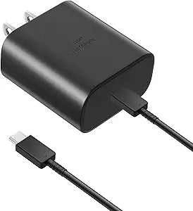 Samsung 45w Pd Super Fast Charger A+ Quality – Travel Adapter (black)